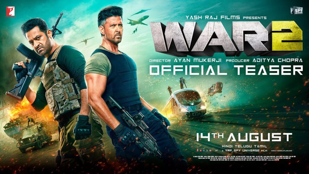 Latest Video: WAR 2 Movie (Hrithik Roshan, NTR, Kiara Advani)