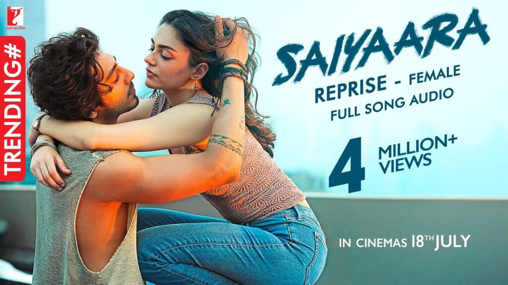 Saiyaara Female Version Song: Movie, Cast, Singer, Lyrics Meaning, Quotes, Video and More