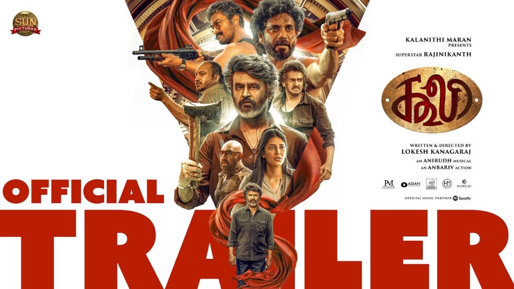 Coolie Trailer Review: Rajinikanth Latest Action Movie Highlights and Cast