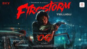 Firestorm Song from They Call Him OG - Energetic Telugu EDM Track by Thaman S